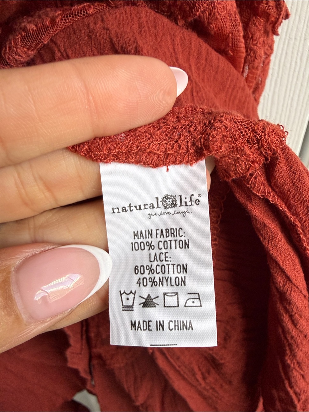 NEW Natural Life Feelin Alive Convertible Lace Tiered Midi Skirt / Dress NWT! - Picture 6 of 6